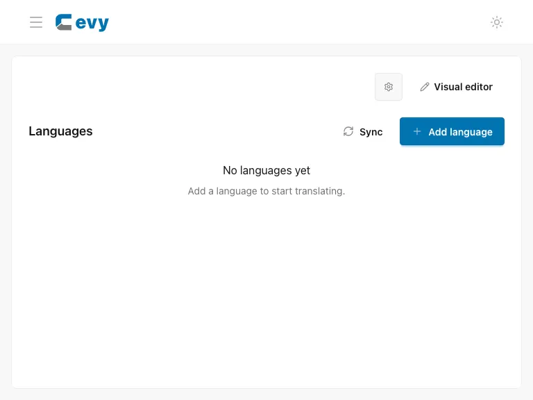 App language manager